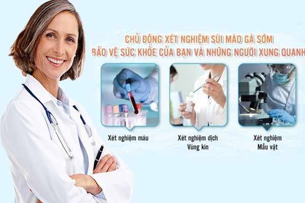 Cách xét nghiệm chẩn đoán sùi mào gà chính xác