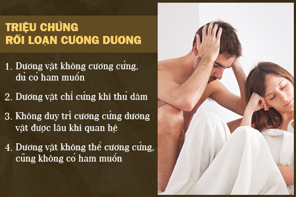 Rối loạn cương dương – Bệnh lý khiến nam giới khó có con