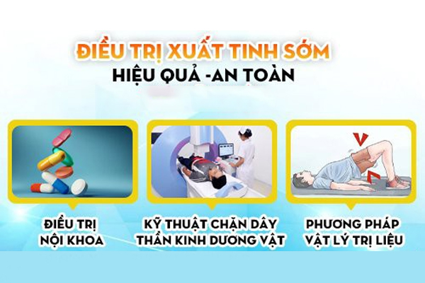 Phương pháp hỗ trợ điều trị xuất tinh sớm hiệu quả lâu dài tại Phòng Khám Trường Hải