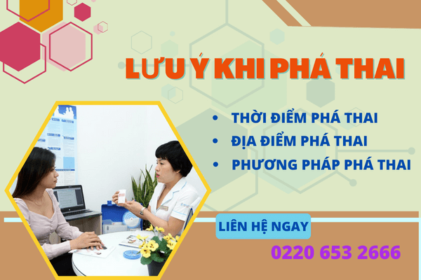 Khi phá thai cần lưu ý những điều gì?