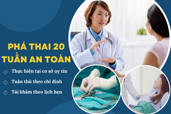 Chi phí phá thai 20 tuần là bao nhiêu? Địa chỉ thực hiện an toàn, bảo mật